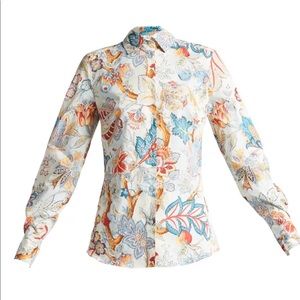 Etro Milano floral print button down